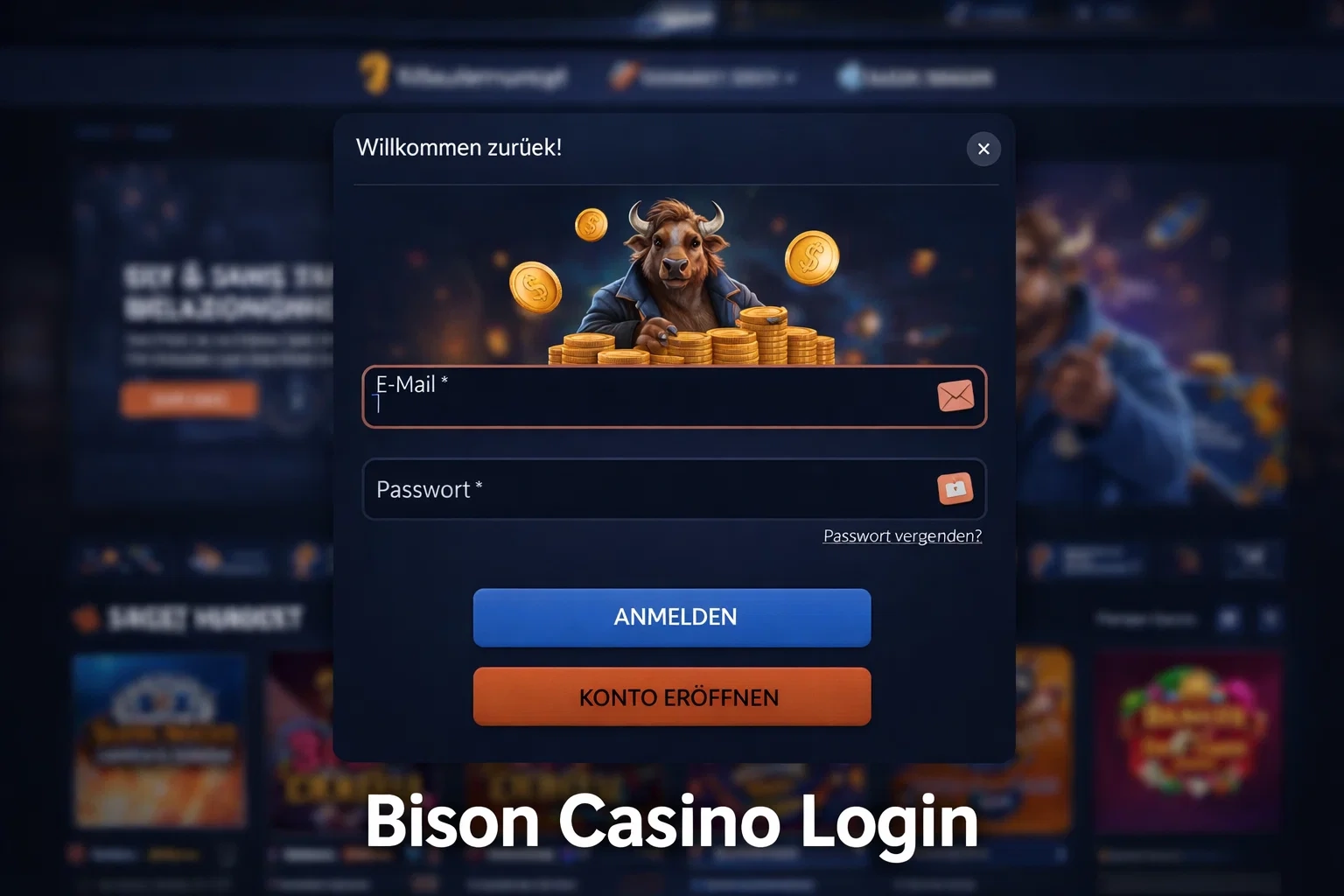Bison Casino Login 2026